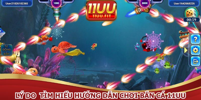 Lý do hội viên cần tìm hiểu hướng dẫn chơi bắn cá 11UU